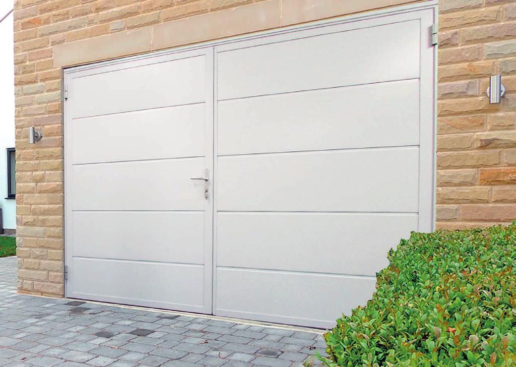 Duo Leaf Side Hinged Garage Door SPECIAL OFFER Free made to measure