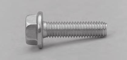 Flange screw Lock screw Ribbed washer 7.3.