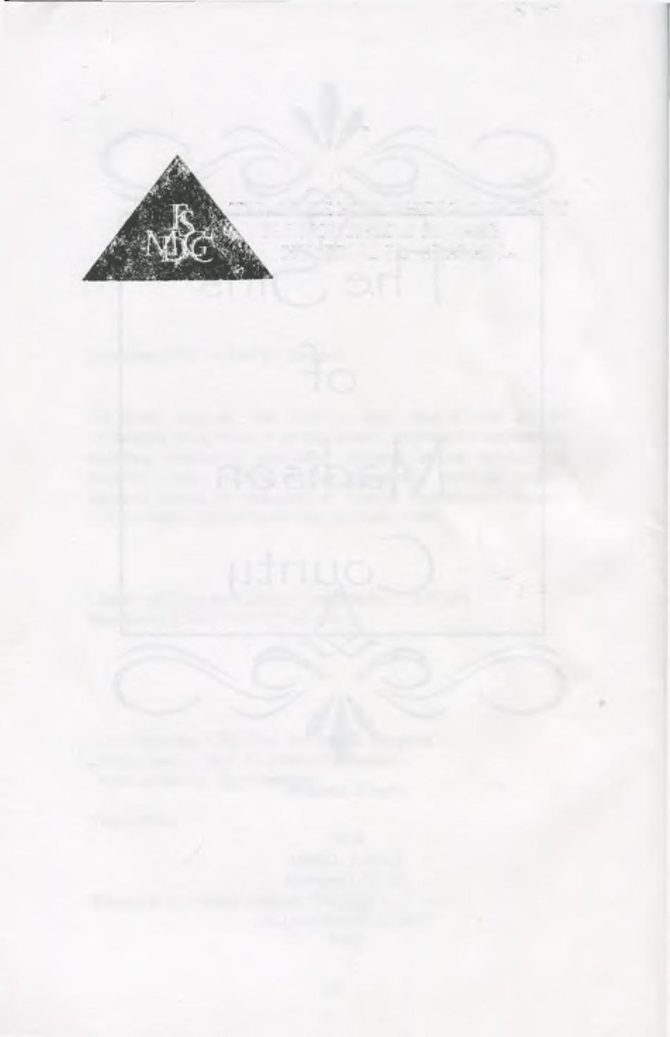 IRIANGli PUBLISHING COMPANY 105 NORTHSIDF SQUARE HUNTSVILLE. ALABAMA Copyright 1999 by Fred B.