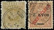 (small thin) and 100r. showing almost complete Crown/ Macao double-ring d.s., generally fine to very fine (approx. 50). From the Philippe Orsetti collection.