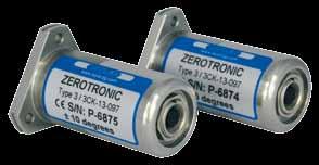 application: Within the ZEROTRONIC family there are two sensor types available which have slightly different physical characteristics: ZEROTRONIC Type 3 ZEROTRONIC Type C Common characteristics of