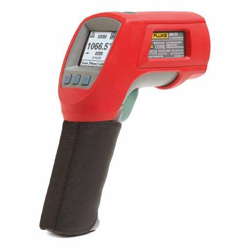 FOR HARSH ENVIRONMENTS QUICK AND EASY II 2 G PCEC Zone 1 This intrinsically safe Fluke 568 EX infrared thermometer is the ideal companion for taking complex measurements in ha- IECEX INMETRO zardous