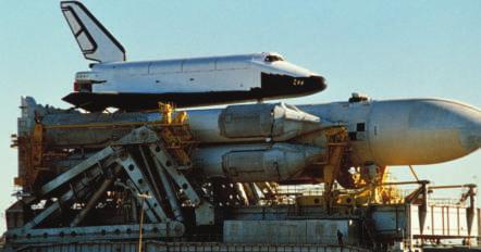 Some Soviet politicians thought that the United States was using the space shuttle for military purposes. So they created their own reusable spacecraft program, called the Buran program.
