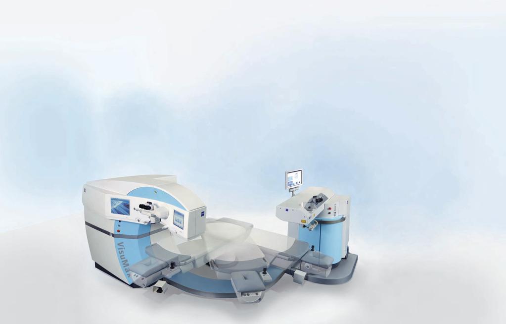 Productivity Perfect workflow with a new swing With the VisuMax, the MEL 80 excimer laser and the CRS-Master, Carl Zeiss Meditec has assembled three top-of-the-line products as a seamlessly