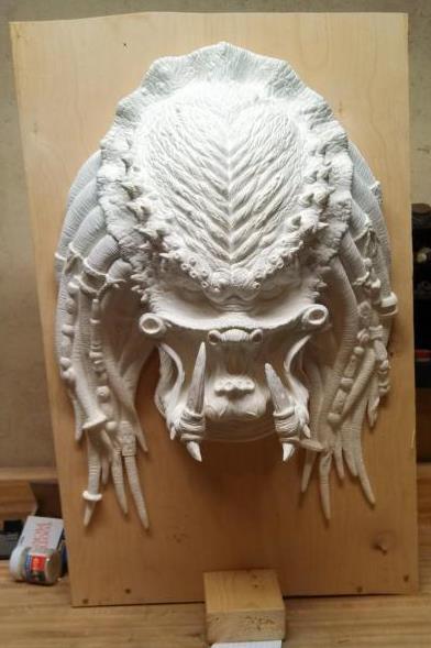 I m fairly new to painting kits. The reason I posted on Clubhouse was to present a step-by-step explanation of how I was finishing Black Heart's Predator wall-hanger.