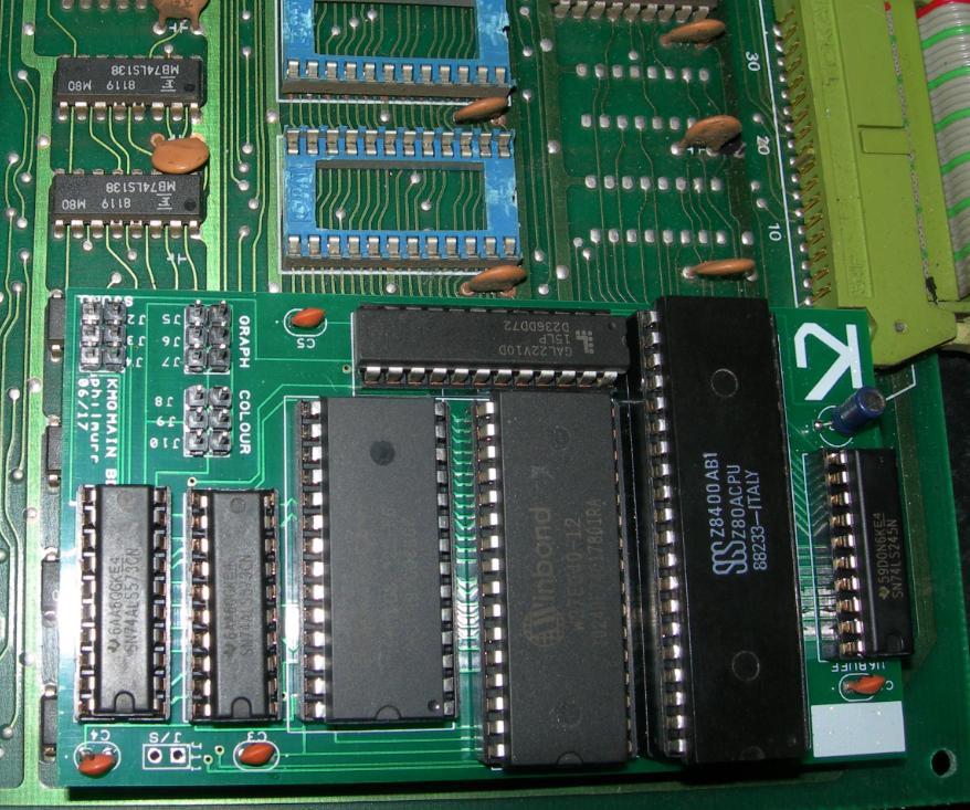 It s also worthwhile at this point to remove the game EPROMs as all they will be doing is