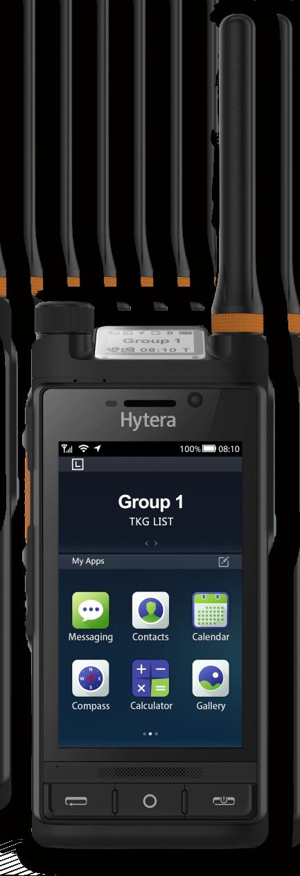 Interactive Design Features New Convergent Solution The Hytera Multi-mode Advanced Radio is a revolutionary device in the private radio network industry.