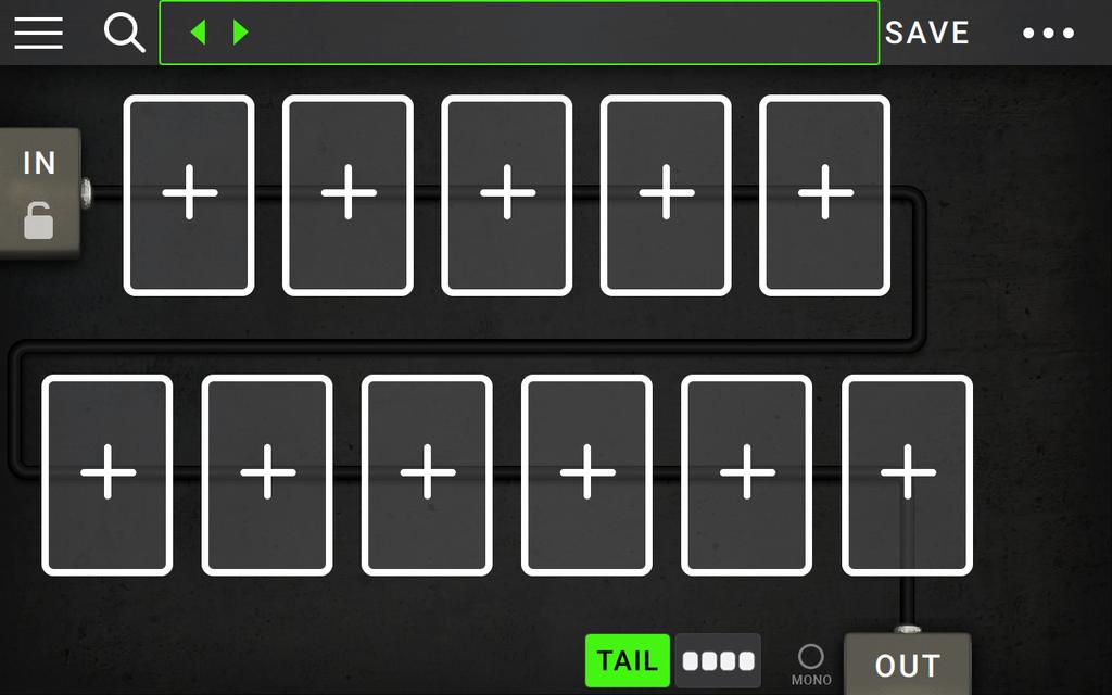 Rigs When you re using the HeadRush Pedalboard, a rig is a preset: the combination of assigned models the amps, cabs, and effects and the parameter settings of each of them.