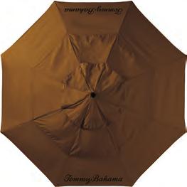 44" 3160-870ST Travertine and Marble Top 54 dia. x 1.5H in. 54" 3100-733 Tommy Bahama Signature Umbrella 11 ft.