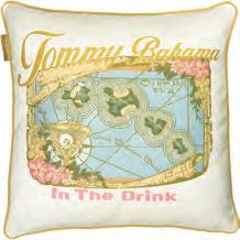 Paradise Pillows feature signature Tommy Bahama designs to enhance any