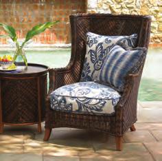 celebrates the natural beauty and classic look of woven wicker, with intricate patterns that draw the eye and invite the touch.