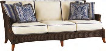 D, two 20" Throw Pillows in 7503-41 Gr. F with Cord 500-41, two 18" Throw Pillows in 7607-11 Gr.