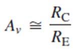 Stability of the Voltage Gain Stability is a measure of how well an amplifier maintains its design values over changes in temperature or for a transistor with a different β As Av = RC/r e r e depends