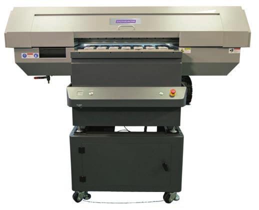 SIGNRACER 0604 SPEEDY Print width up to 610 40 mm Few minutes production time with only print heads Substrates