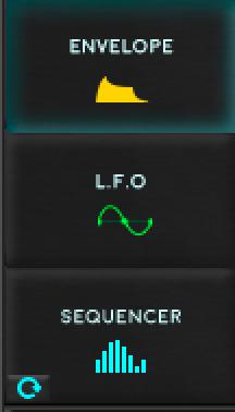 LFO, and a Step Sequencer modulation.