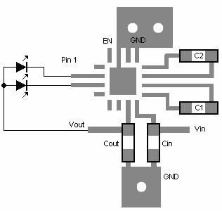 5. Input Voltage Under-Voltage Lockout If V IN falls below 2.1 V (typical value), LDS8620 enters shutdown mode. Device requires restart when input voltage rises above 2.2 V. 6.