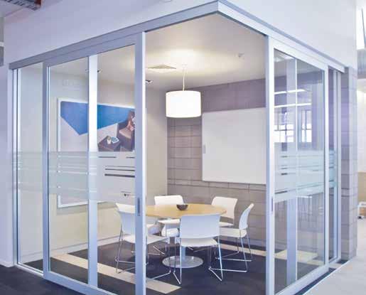 CS Partition-TopMount is a versatile track typically used in office fit outs. It has two finishing side options - a flush ; or a legged to take a ceiling grid tile.