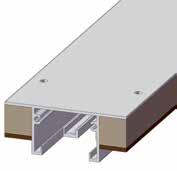 is available in cut The track is high quality, heavy duty extruded aluminium. s may be anodised where required or powder coated to blend in with ceiling finishes.