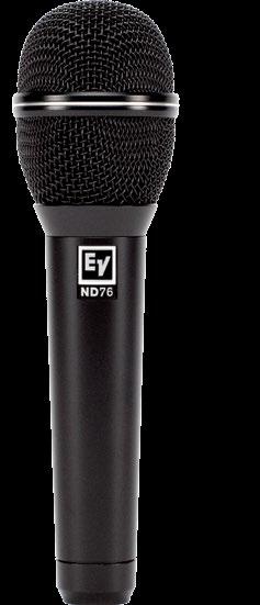 Electro-Voice was the first company to use neodymium magnets in its microphones, and the N/DYM Series microphones introduced in 1984 had a stronger-than-average output.