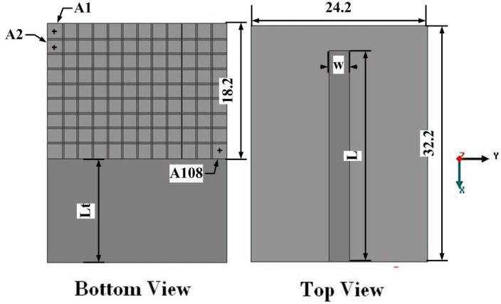 Progress In Electromagnetics Research C, Vol. 32, 2012 143 Figure 2. Geometry of the proposed antenna. Figure 3. Geometry of the overlapping sub-patches. metallic sub-patches.