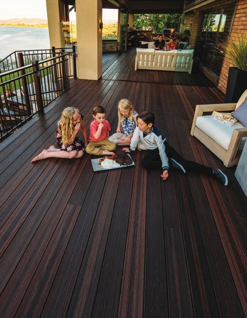 DECKING & RAILING FULL LINE CATALOG With beautiful images of each collection, the