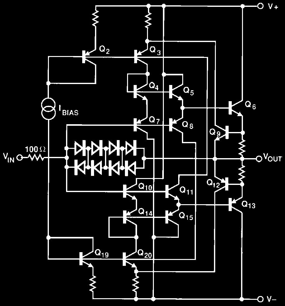 5pF in addition to a DC bias current. The DC bias current is due to the miss-match in beta and collector current between the NPN and PNP transistors connected to the input pin.