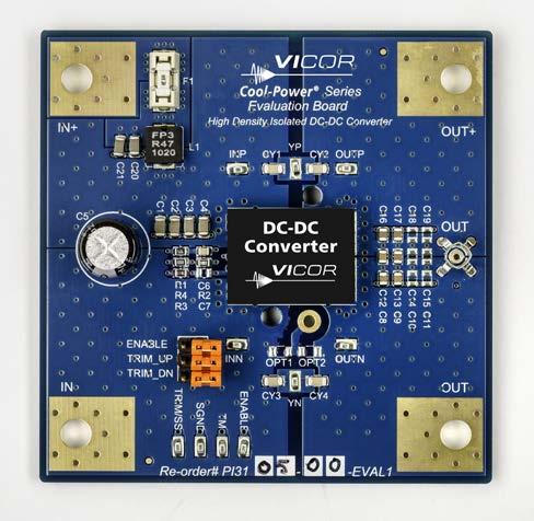 USER GUIDE UG:301 PI31xx-xx-EVAL1 ZVS Isolated DC-DC Converter Evaluation Board Chris Swartz Principal Applications Engineer Contents Page Introduction Introduction 1 PI31xx Series Product