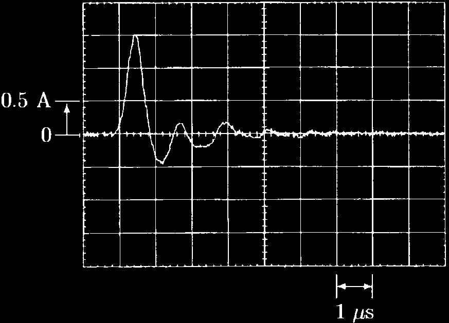 OGASAWARA et al.: MEASUREMENT AND REDUCTION OF EMI 1021 Fig. 3. Common-mode current waveform without CMT.