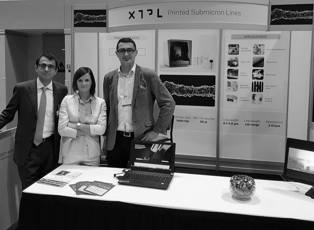 PARTICIPATION IN PRINTED ELECTRONICS FAIRS IDTECHEX SHOW On 15 and 16 November 2017, the Issuer took part in the Printed Electronics USA trade fair organized as part of the IDTechEx Show!