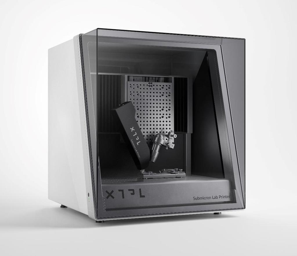 XTPL SUBMICRON LAB PRINTER β-version CONCEPT Lab Printer β-version will allow for: validation of the technology showcasing it to the research & development departments of prospective customers