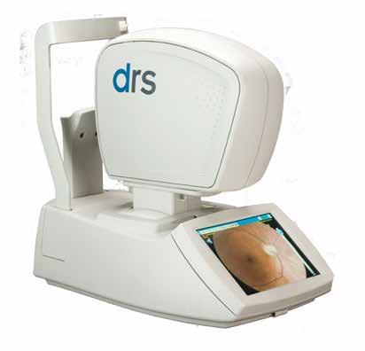 Approved for the Diabetic Eye Screening Programme DRS Align, focus & capture in less than 30 seconds Fast & easy-to-use The DRS boasts a compact, ergonomic design with LED flash, integrated PC and