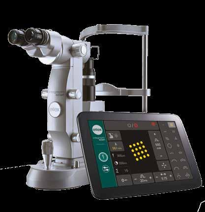 INTEGRE PRO SCAN Multi-colour scanning photocoagulator A pattern & wavelength for every pathology Whether accurately positioning focal treatment in the macular area, or
