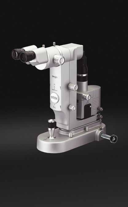 TANGO The all-in-one glaucoma & cataract station Pinpoint precision With a tolerance range of ± 8 microns, the Tango s 2 point focusing system in YAG mode ensures the energy is always delivered where