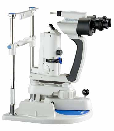 BA 904 SLIT LAMP Reliable examinations, anywhere Haag-Streit quality Developed and manufactured by Haag-Streit UK, the robust, ergonomically-designed BA 904 slit lamp can
