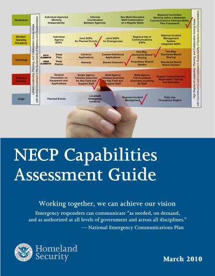 NECP Goal 2 Capability Data Questions based on past efforts: Interoperability Continuum 2006 Baseline Survey TICP Initiative Results should be