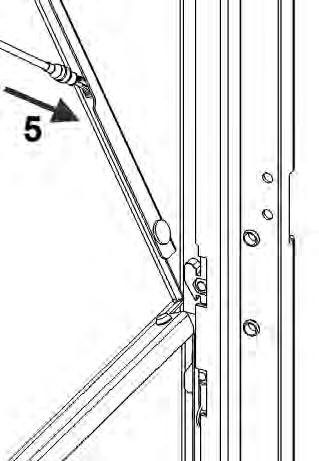The latch engages the front- to- rear frame member above the side panel. 7. Lock the side panel with the key (if necessary). Adjusting the Equipment Rails 1.