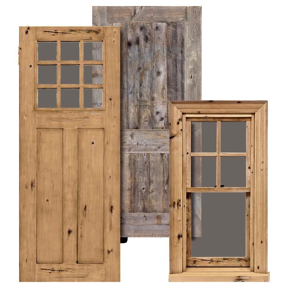 reclaimed douglas fir renewable & reusable Salvaged and Stylish We ve breathed new life into old wood by making new windows