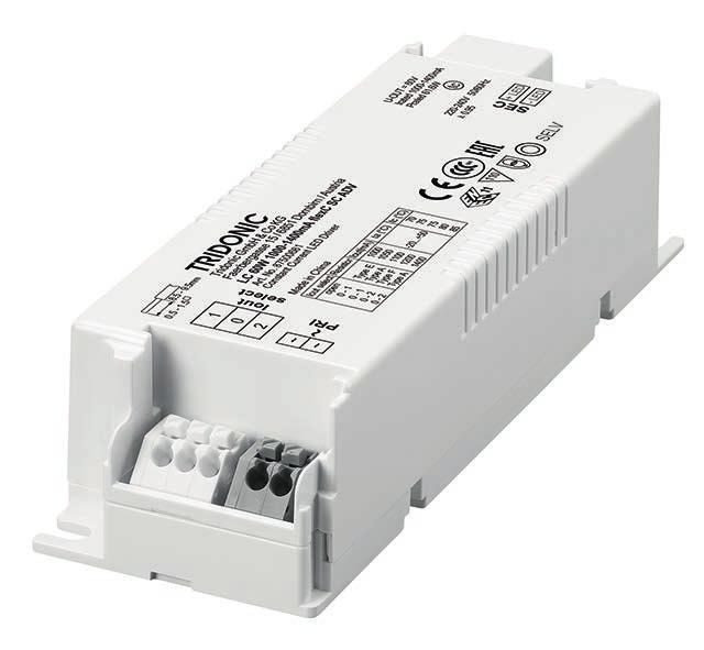 Driver C 6W -4mA flexc SC ADV ADVACED series Product description Can be either used build-in or independent with clip-on strain-relief (see accessory) Constant current ED