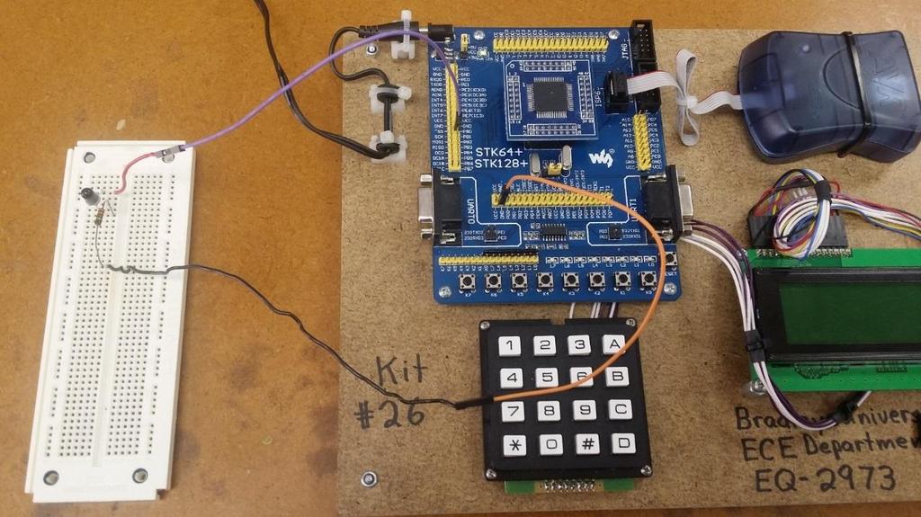 Circuit 31 Used an Atmega128 board from the lab