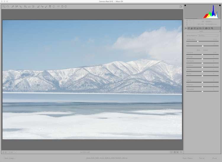 Using histograms in Adobe Camera Raw (ACR) When you open an image in ACR the basic adjustment