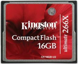 Memory Cards Compact Flash (CF) 266X 45MB/s read 40MB/s write $40 $53 $100