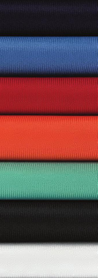 Away 100% Polyester Interlock Soft Stay-Flat Knit Collar Mens Self Collar Ladies Three Button