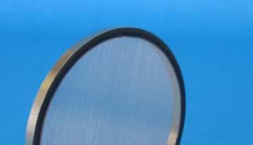 Free Standing Wire Grid Polarizers Product description: These polarizers are made of 10 µm or 15 µm tungsten wire wound on a circular frame with spacing ranging from 25 µm to 500 µm.