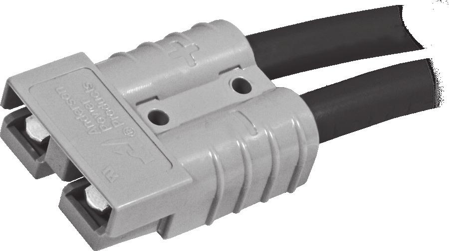 Connectors - up to 120 amps Based off the design pioneered by Anderson in 1953, APP s two pole SB connectors set the standard for DC power distribution and battery connections.