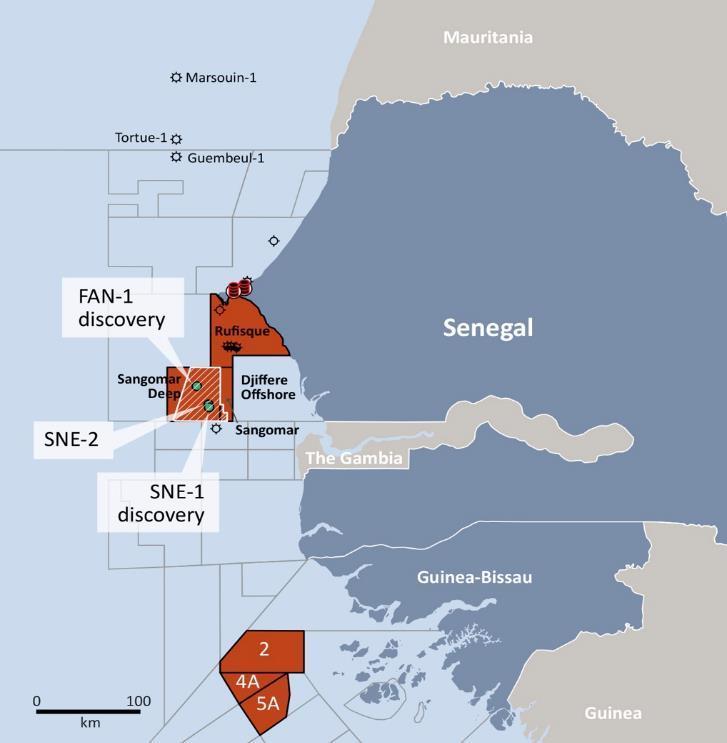 Senegal Strong in-country relationships Peaceful democracy Solid growth: 4.7% GDP in 2014 OFFSHORE SENEGAL Production Sharing Contract (PSC) FAR: 15% working interest, 16.