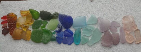 Tiffany Wagner Sea glass and Sea glass art I will be selling sea glass picked from local beaches, as well as crafts made from the glass.