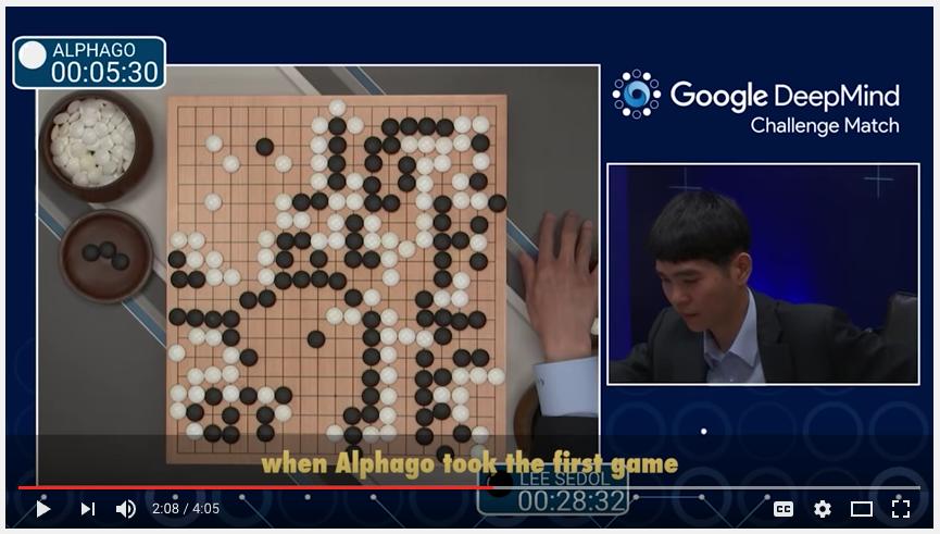 AlphaGo https://www.youtube.com/watch?