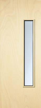 Ply Flush An unlacquered veneer faced door, lipped on the two long edges, suitable for painting. Ideal for locations where practicality is a priority.
