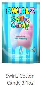 An exciting range of cotton candies with an