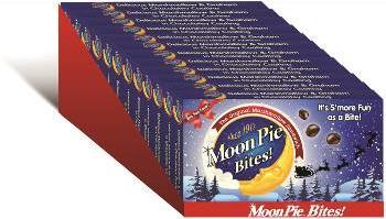 CHRISTMAS Moon Pie Bites Moon Pie is an iconic, evergreen Brand approaching its centennial Anniversary in 2017!